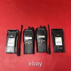 Lot of 2x Genuine Motorola CP200XLS AAH50RDF9AA5AN Two Way Radios UHF TESTED