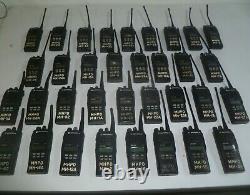 Lot of 34 Motorola HT1250 403-470 MHz UHF Two Way Radio AAH25RDF9AA5AN