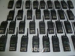 Lot of 34 Motorola HT1250 403-470 MHz UHF Two Way Radio AAH25RDF9AA5AN