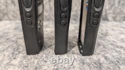 Lot of 3? Motorola HT1250 VHF Two-Way Radios AAH25KDF9AA5AN & Charging Base