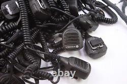 Lot of 40 Motorola PMMN4069A Two-Way Radio Speaker Microphones As Is