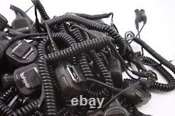 Lot of 40 Motorola PMMN4069A Two-Way Radio Speaker Microphones As Is