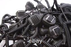 Lot of 40 Motorola PMMN4069A Two-Way Radio Speaker Microphones As Is