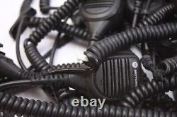 Lot of 40 Motorola PMMN4069A Two-Way Radio Speaker Microphones As Is