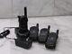 Lot Of 4 Motorola Cls1110 Uhf Two-way Radios With 1single Slot Charger! Tested