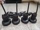 Lot Of 4 Mag One By Motorola Bpr40 8ch Charger Two-way Radio Withcharge Base(4pc)