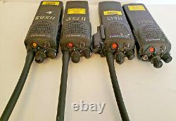 Lot of 4 Motorola Astro XTS 3000 Two Way Radios H09KDC9PW5AN