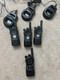 Lot Of 4 Motorola Cls1110 Uhf Business Two-way Radio + 3 Batteries + 3 Chargers