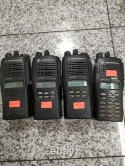 Lot of 4 Motorola HT1250 AAH25SDF9AA5AN (3pc) AAH25SDH9AA6AN (1pc) Two-Way Radio