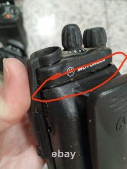 Lot of 4 Motorola HT1250 AAH25SDF9AA5AN (3pc) AAH25SDH9AA6AN (1pc) Two-Way Radio