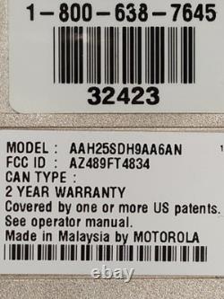Lot of 4 Motorola HT1250 AAH25SDF9AA5AN (3pc) AAH25SDH9AA6AN (1pc) Two-Way Radio