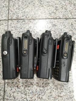 Lot of 4 Motorola HT1250 AAH25SDF9AA5AN (3pc) AAH25SDH9AA6AN (1pc) Two-Way Radio