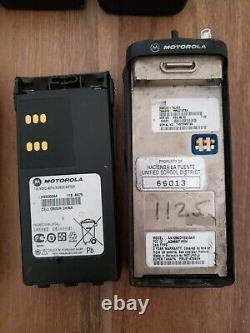 Lot of 4 Motorola HT1250 UHF 450-512MHz Two-Way Radio AAH25SDF9AA5AN Untested