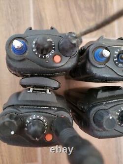 Lot of 4 Motorola HT1250 UHF 450-512MHz Two-Way Radio AAH25SDF9AA5AN Untested