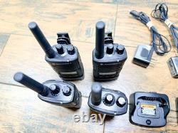 Lot of 4 Motorola RMU2080BDLAA RDX UHF Two-Way Radios Y375