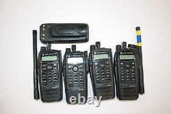 Lot of 4 Motorola XPR 6580 AAH55UCH9LB1AN Untested