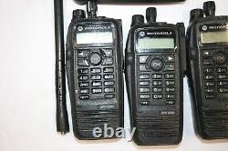 Lot of 4 Motorola XPR 6580 AAH55UCH9LB1AN Untested