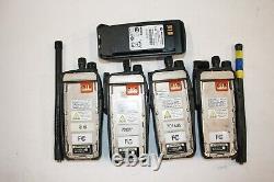 Lot of 4 Motorola XPR 6580 AAH55UCH9LB1AN Untested