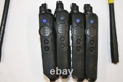 Lot of 4 Motorola XPR 6580 AAH55UCH9LB1AN Untested