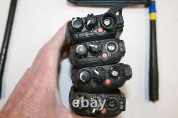 Lot of 4 Motorola XPR 6580 AAH55UCH9LB1AN Untested