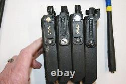 Lot of 4 Motorola XPR 6580 AAH55UCH9LB1AN Untested