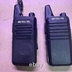 Lot of 4 Two Way Radios Motorola XTS3000 CP200 + Retevis Untested