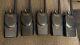 Lot Of 5 Motorola Bpr40 Uhf 16ch Radios & (5) Chargers Aah84rcj8aa1an