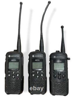 Lot of (5) Motorola DTR550 Two Way Radio