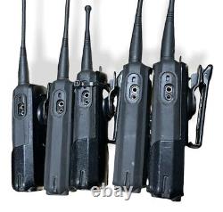 Lot of (5) Motorola DTR550 Two Way Radio