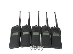 Lot of 5 Motorola XTS 2500 VHF Two Way Radio H46KDD9PW5BN