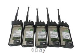 Lot of 5 Motorola XTS 2500 VHF Two Way Radio H46KDD9PW5BN