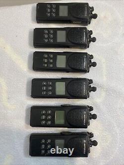 Lot of 6 Motorola Astro Radio XTS3000 255CH H09UCF9PW7BN 800MHz Two Ways