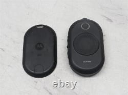 Lot of 6 Motorola CLP1040 Business Two-Way Radio with Charger Cradle & Batteries