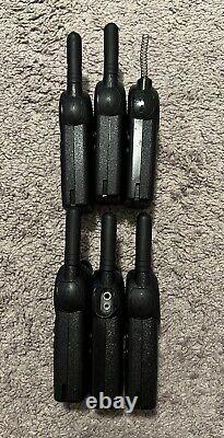 Lot of 6 Motorola CLS1410 UHF 4-Channel Two-Way Radio With Battery's