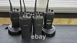 Lot of 6 Motorola CP200 Radios with two chargers