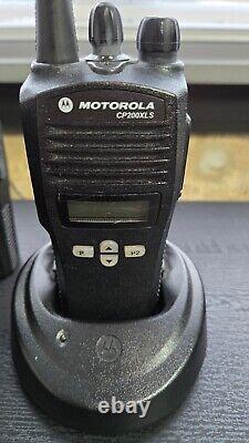 Lot of 6 Motorola CP200 Radios with two chargers