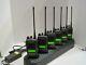 Lot Of 6 Motorola Ht1250 Ls+ Uhf 4w Two Way Radio Aah25rdh9dp5an Withgang Charger