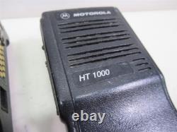 Lot of 6 Motorola HT 1000 Two Way Radios Handi-Talkie FM Radio 16-channel VHF
