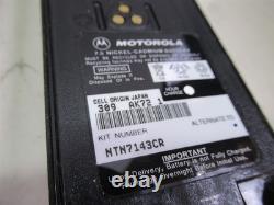 Lot of 6 Motorola HT 1000 Two Way Radios Handi-Talkie FM Radio 16-channel VHF