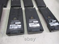 Lot of 6 Motorola HT 1000 Two Way Radios Handi-Talkie FM Radio 16-channel VHF
