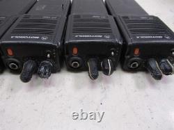 Lot of 6 Motorola HT 1000 Two Way Radios Handi-Talkie FM Radio 16-channel VHF