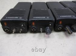 Lot of 6 Motorola HT 1000 Two Way Radios Handi-Talkie FM Radio 16-channel VHF