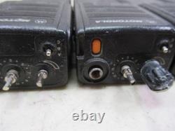 Lot of 6 Motorola HT 1000 Two Way Radios Handi-Talkie FM Radio 16-channel VHF