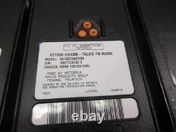 Lot of 6 Motorola HT 1000 Two Way Radios Handi-Talkie FM Radio 16-channel VHF