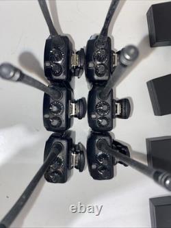 Lot of 6 Motorola/Vertex Standard VX-261-G7-5 UHF Two-Way Radios full set J233