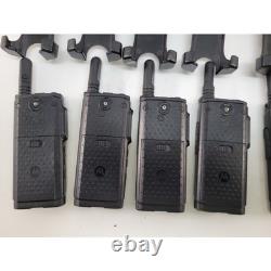 Lot of 7 Motorola SL300 Two-Way Radios 1x Multi Charger PMLN7093A Tested