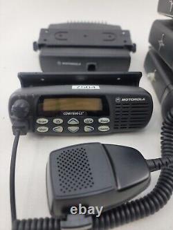 Lot of 7 Motorola Two Way Radios. (3) MCS 2000, (3) CDM1550 LS+ (1) CDM1550 LS