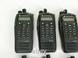 Lot of 8 Motorola XPR 6580 Two Way Radios AAH55UCH9LB1AN Untested 0322