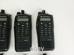 Lot of 8 Motorola XPR 6580 Two Way Radios AAH55UCH9LB1AN Untested 0322