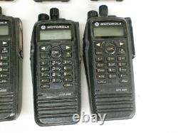 Lot of 8 Motorola XPR 6580 Two Way Radios AAH55UCH9LB1AN Untested 0322